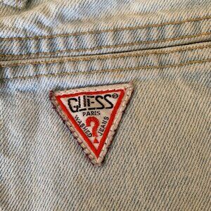 Vintage Guess High-Waisted Jean Shorts